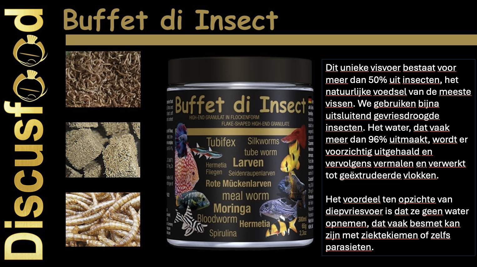 Discusfood Buffet di Insect NL